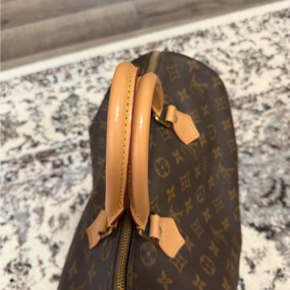 Louis Vuitton Speedy 30 Brown Monogram Satchel - Picture 6 of 10
